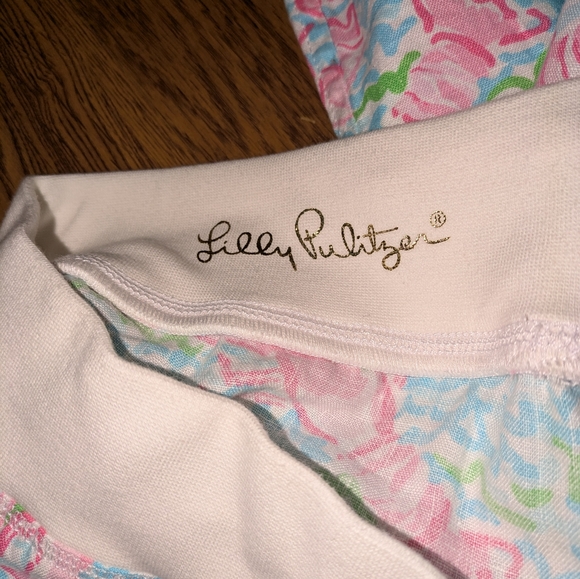 NWT Lilly Pulitzer Spa Blue Lobstah Beach Pants XL 🦞🦀🦞🦀🦞 - Picture 6 of 10